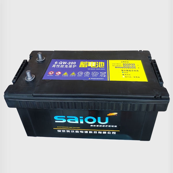 高性能免维护蓄电池6-QW-200